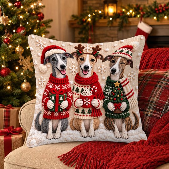 Whippet Pillow THPI26102065