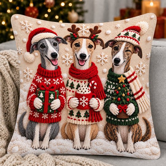 Whippet Pillow THPI26102065