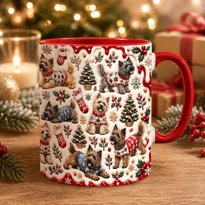 Cairn Terrier Accent Edge-to-Edge Mug CM26102030