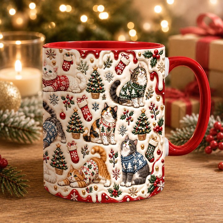 Cat Accent Edge-to-Edge Mug CM26102031