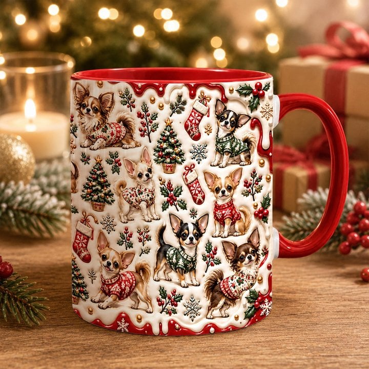 Chihuahua Accent Edge-to-Edge Mug CM26102033