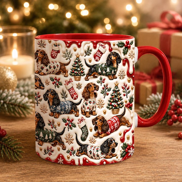 Dachshund Accent Edge-to-Edge Mug CM26102036