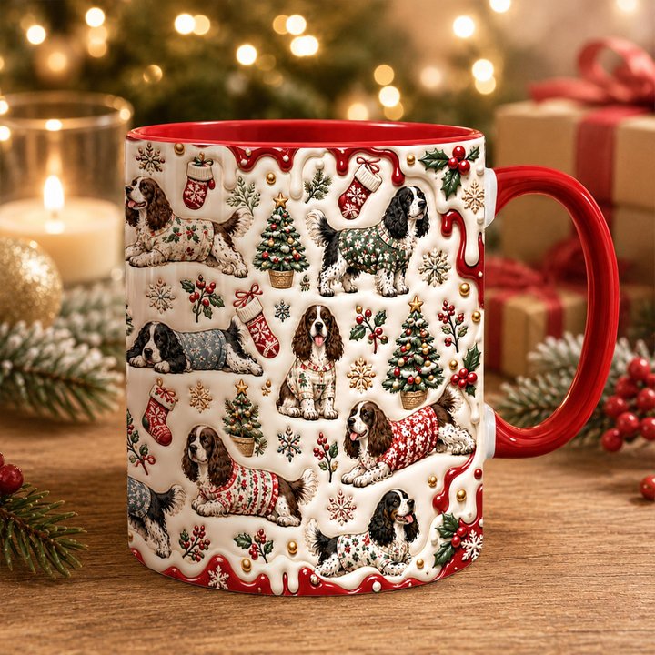 English Springer Spaniel Accent Edge-to-Edge Mug CM26102039