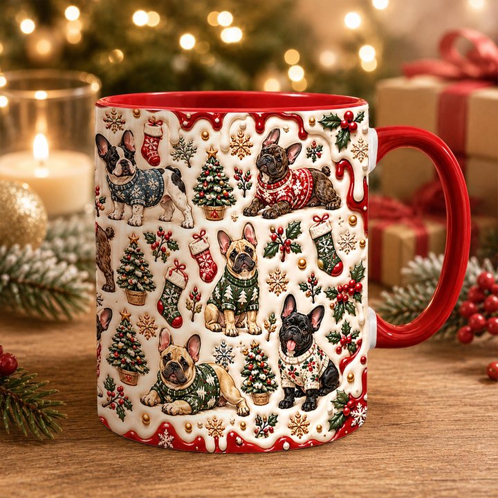French Bulldog Accent Edge-to-Edge Mug CM26102040