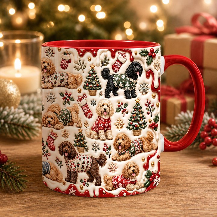 Labradoodle Accent Edge-to-Edge Mug CM26102047