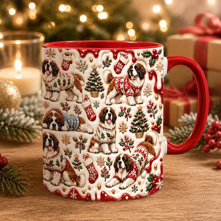 Saint Bernard Accent Edge-to-Edge Mug CM26102056