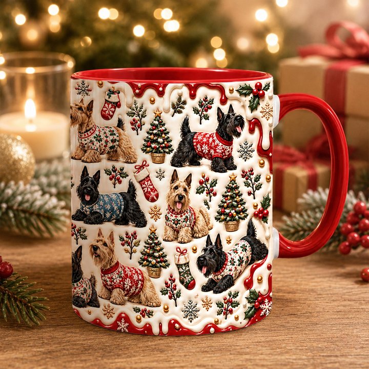 Scottish Terrier Accent Edge-to-Edge Mug CM26102057