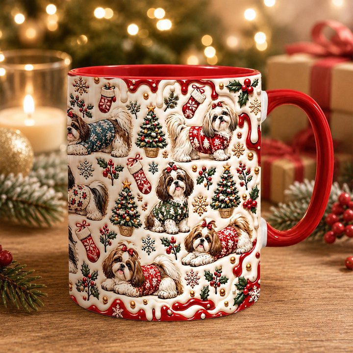 Shih Tzu Accent Edge-to-Edge Mug CM26102059