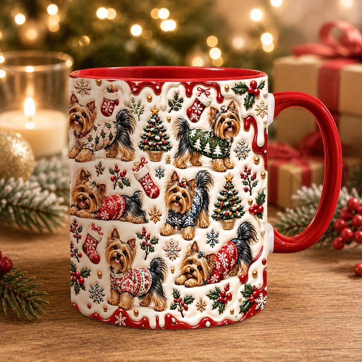Yorkshire Terrier Accent Edge-to-Edge Mug CM26102067