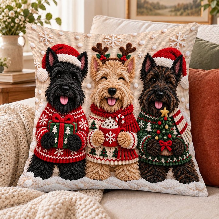 Scottish Terrier Pillow THPI26102058