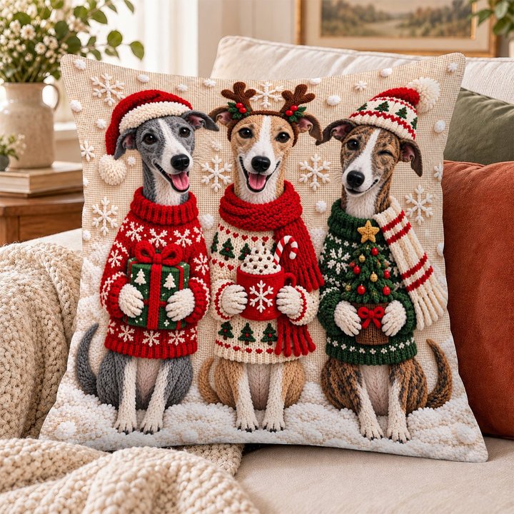 Whippet Pillow THPI26102065