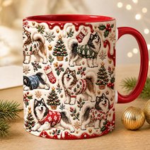 Alaskan Malamute Accent Edge-to-Edge Mug CM26102020