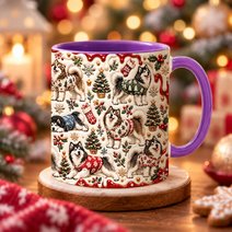 Alaskan Malamute Accent Edge-to-Edge Mug CM26102020