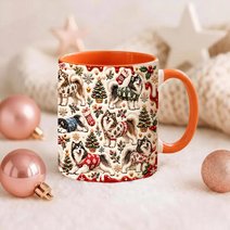 Alaskan Malamute Accent Edge-to-Edge Mug CM26102020