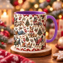 Australian Cattle Dog Accent Edge-to-Edge Mug CM26102021