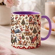 Australian Cattle Dog Accent Edge-to-Edge Mug CM26102021