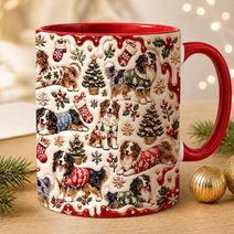 Australian Shepherd Accent Edge-to-Edge Mug CM26102022