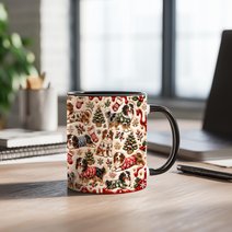 Australian Shepherd Accent Edge-to-Edge Mug CM26102022
