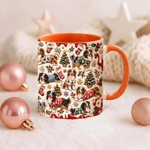 Australian Shepherd Accent Edge-to-Edge Mug CM26102022
