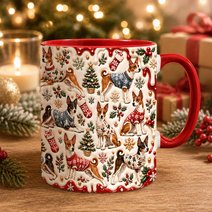 Basenji Accent Edge-to-Edge Mug CM26102023