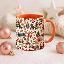 Bearded Collie Accent Edge-to-Edge Mug CM26102025