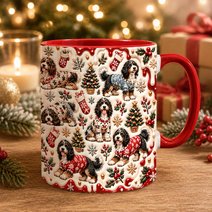 Bernedoodle Accent Edge-to-Edge Mug CM26102026