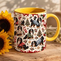 Bernese Mountain Dog Accent Edge-to-Edge Mug CM26102027