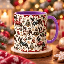 Boston Terrier Accent Edge-to-Edge Mug CM26102028
