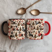 Boston Terrier Accent Edge-to-Edge Mug CM26102028