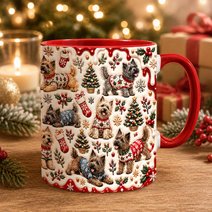 Cairn Terrier Accent Edge-to-Edge Mug CM26102030