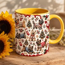 Cairn Terrier Accent Edge-to-Edge Mug CM26102030
