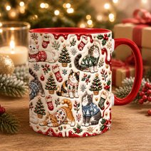 Cat Accent Edge-to-Edge Mug CM26102031
