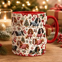 Cavalier King Charles Spaniel Accent Edge-to-Edge Mug CM26102032