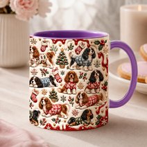 Cavalier King Charles Spaniel Accent Edge-to-Edge Mug CM26102032