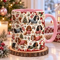 Cavalier King Charles Spaniel Accent Edge-to-Edge Mug CM26102032