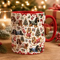 Cocker Spaniel Accent Edge-to-Edge Mug CM26102034