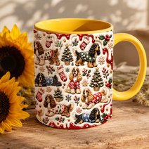 Cocker Spaniel Accent Edge-to-Edge Mug CM26102034