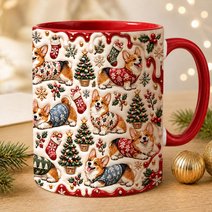Corgi Accent Edge-to-Edge Mug CM26102035