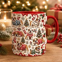 English Bulldog Accent Edge-to-Edge Mug CM26102038