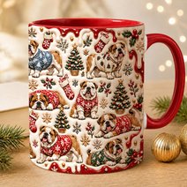 English Bulldog Accent Edge-to-Edge Mug CM26102038