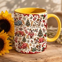 English Bulldog Accent Edge-to-Edge Mug CM26102038