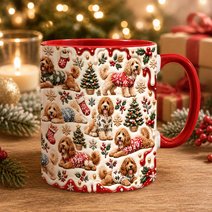 Goldendoodle Accent Edge-to-Edge Mug CM26102042