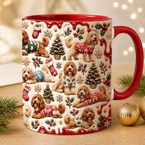 Goldendoodle Accent Edge-to-Edge Mug CM26102042