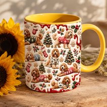 Goldendoodle Accent Edge-to-Edge Mug CM26102042