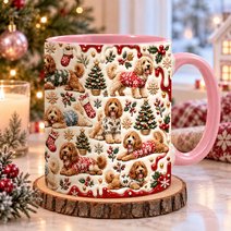 Goldendoodle Accent Edge-to-Edge Mug CM26102042