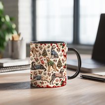Irish Wolfhound Accent Edge-to-Edge Mug CM26102044