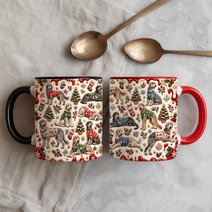 Irish Wolfhound Accent Edge-to-Edge Mug CM26102044