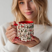 Irish Wolfhound Accent Edge-to-Edge Mug CM26102044