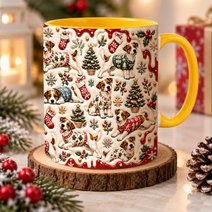 Jack Russell Terrier Accent Edge-to-Edge Mug CM26102046
