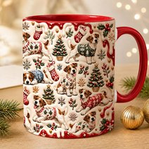 Jack Russell Terrier Accent Edge-to-Edge Mug CM26102046